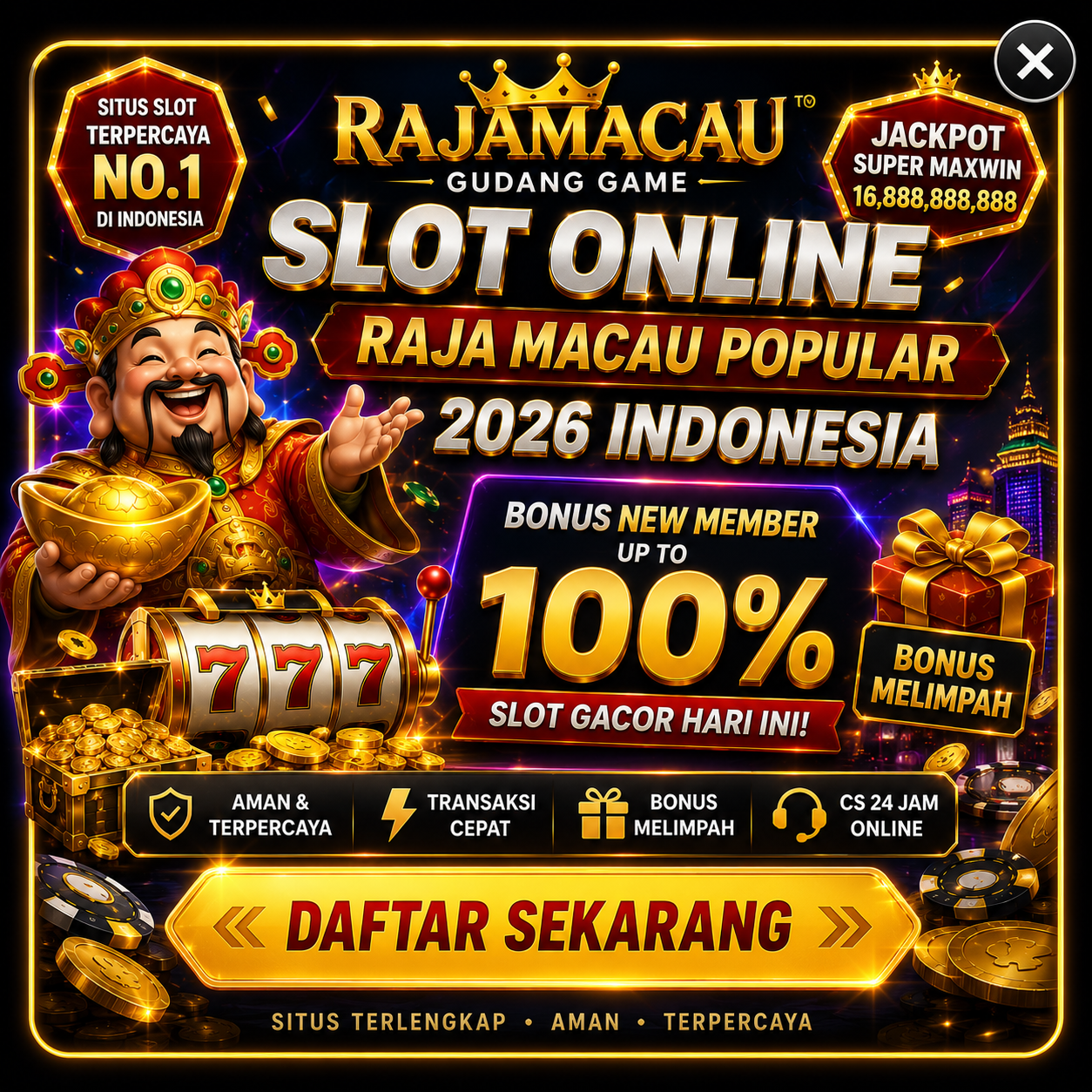 Popup RAJAMACAU